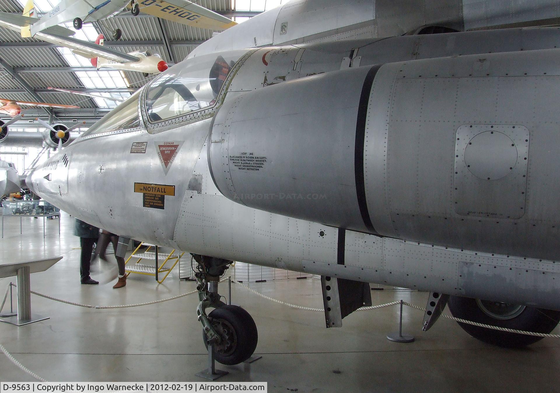 D-9563, 1970 VFW-Fokker VAK-191B C/N V1, VFW-Fokker VAK-191B at the Deutsches Museum Flugwerft Schleißheim, Oberschleißheim