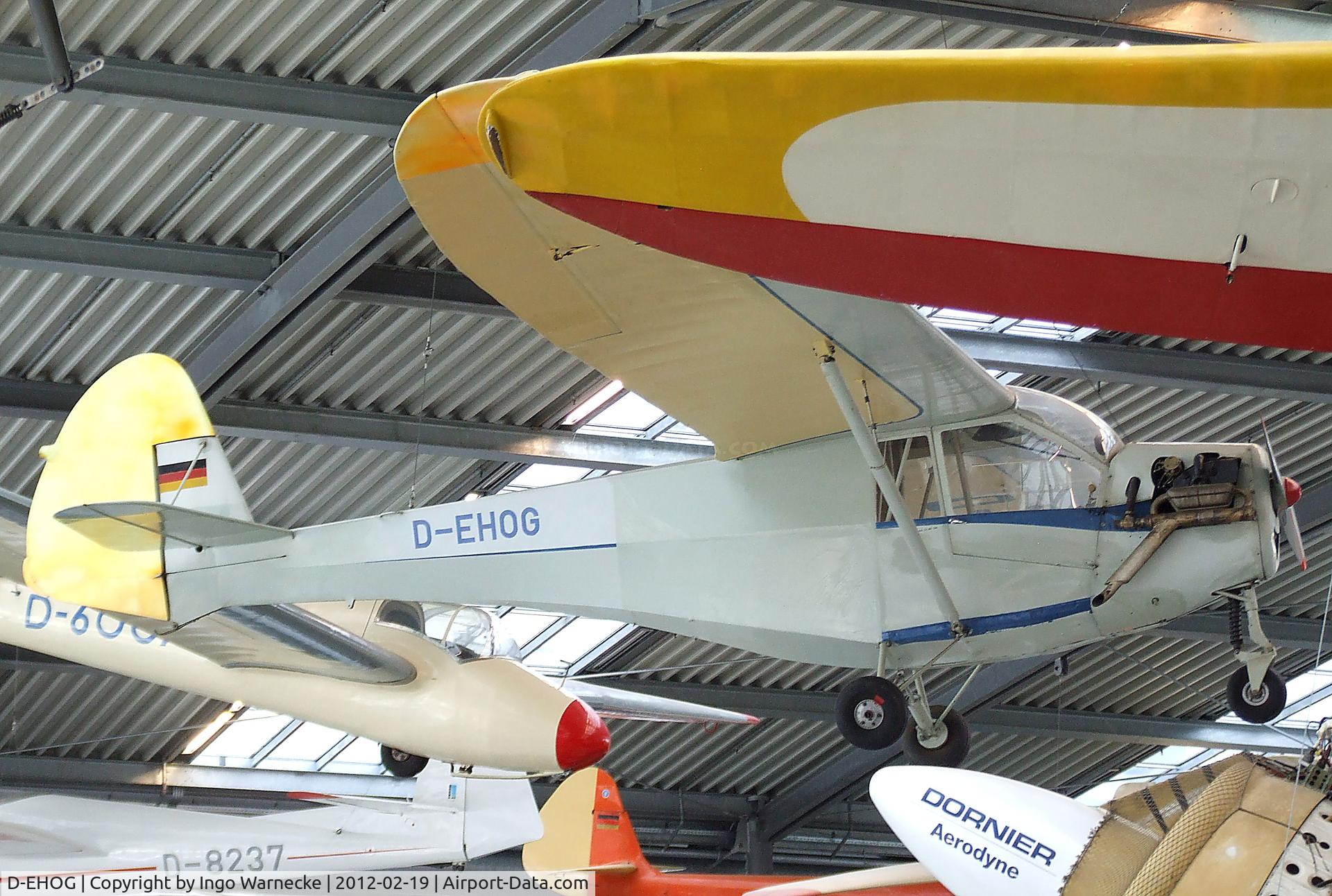 D-EHOG, Putzer Motorrab C/N V-3, Pützer Motorraab at the Deutsches Museum Flugwerft Schleißheim, Oberschleißheim