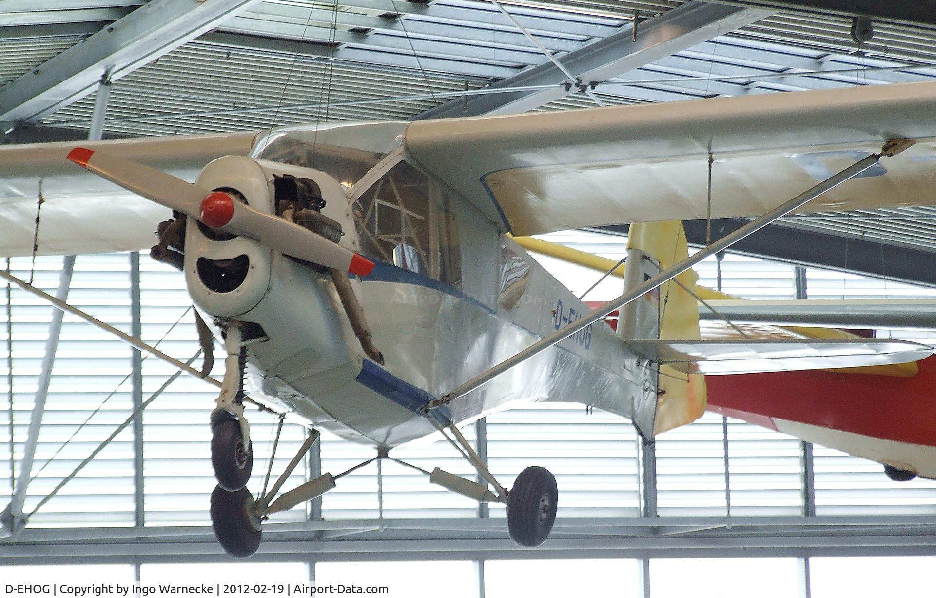 D-EHOG, Putzer Motorrab C/N V-3, Pützer Motorraab at the Deutsches Museum Flugwerft Schleißheim, Oberschleißheim