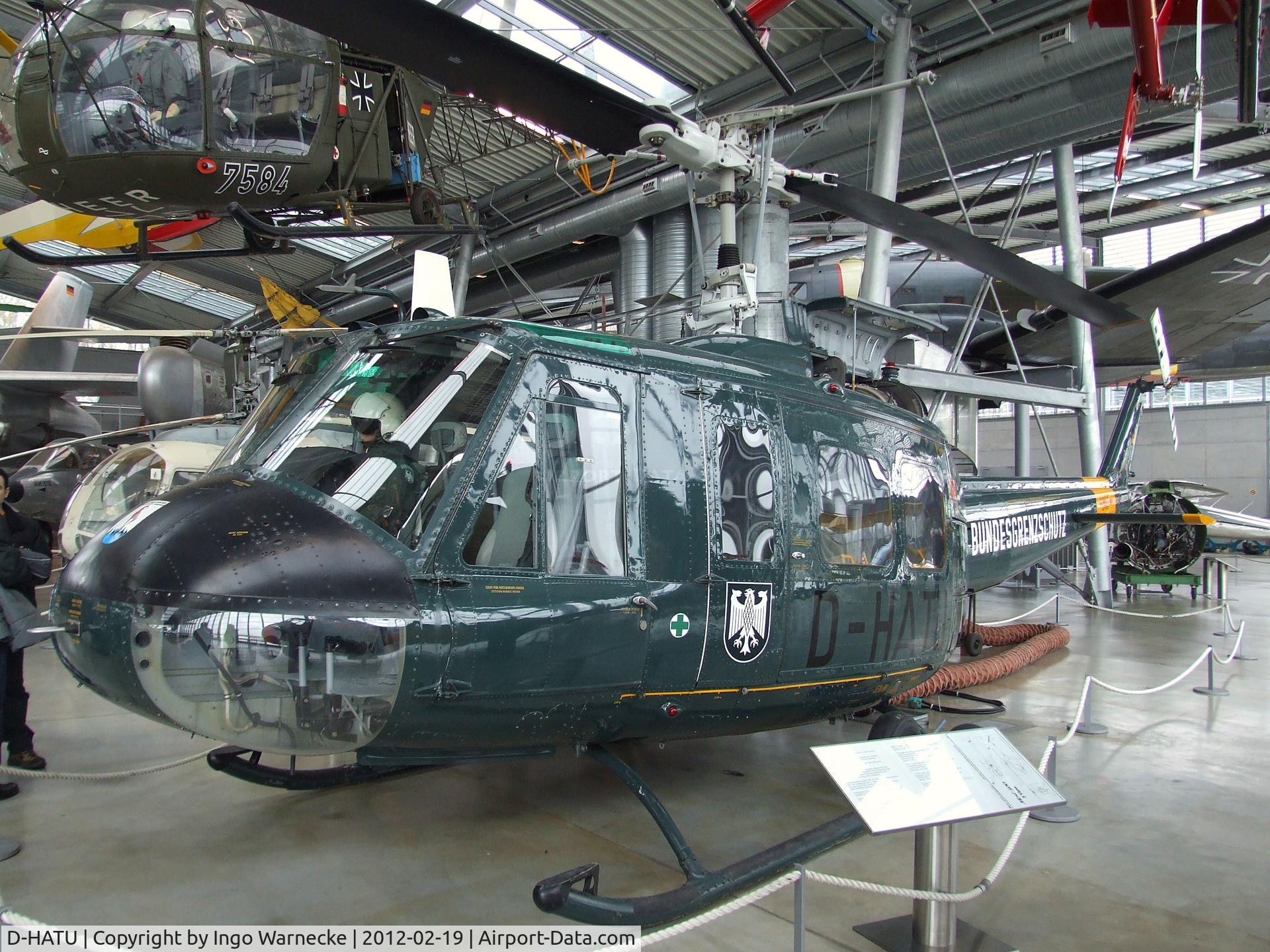 D-HATU, 1970 Bell (Dornier) UH-1D Iroquois (205) C/N 8066, Bell (Dornier) UH-1D Iroquois at the Deutsches Museum Flugwerft Schleißheim, Oberschleißheim