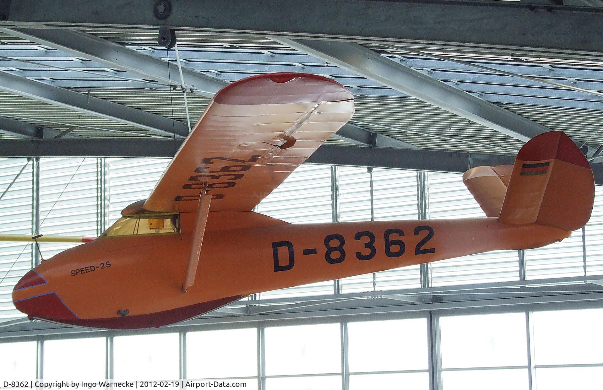 D-8362, 1960 Fliegergruppe Laucheim Kaiser Ka.1 C/N **, Kaiser Ka 1 at the Deutsches Museum Flugwerft Schleißheim, Oberschleißheim