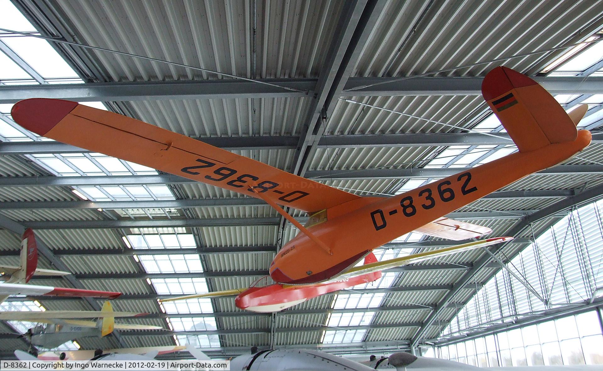 D-8362, 1960 Fliegergruppe Laucheim Kaiser Ka.1 C/N **, Kaiser Ka 1 at the Deutsches Museum Flugwerft Schleißheim, Oberschleißheim