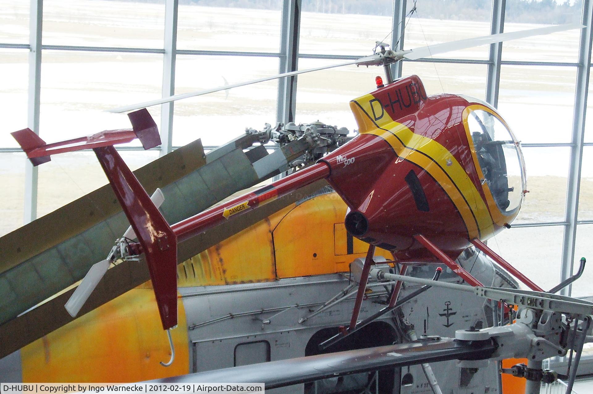 D-HUBU, Revolution Mini 500 C/N 340, RHCI Revolution (M. Diekow) Mini 500 at the Deutsches Museum Flugwerft Schleißheim, Oberschleißheim