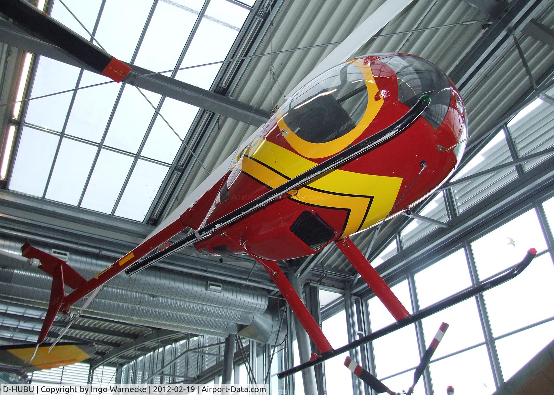 D-HUBU, Revolution Mini 500 C/N 340, RHCI Revolution (M. Diekow) Mini 500 at the Deutsches Museum Flugwerft Schleißheim, Oberschleißheim