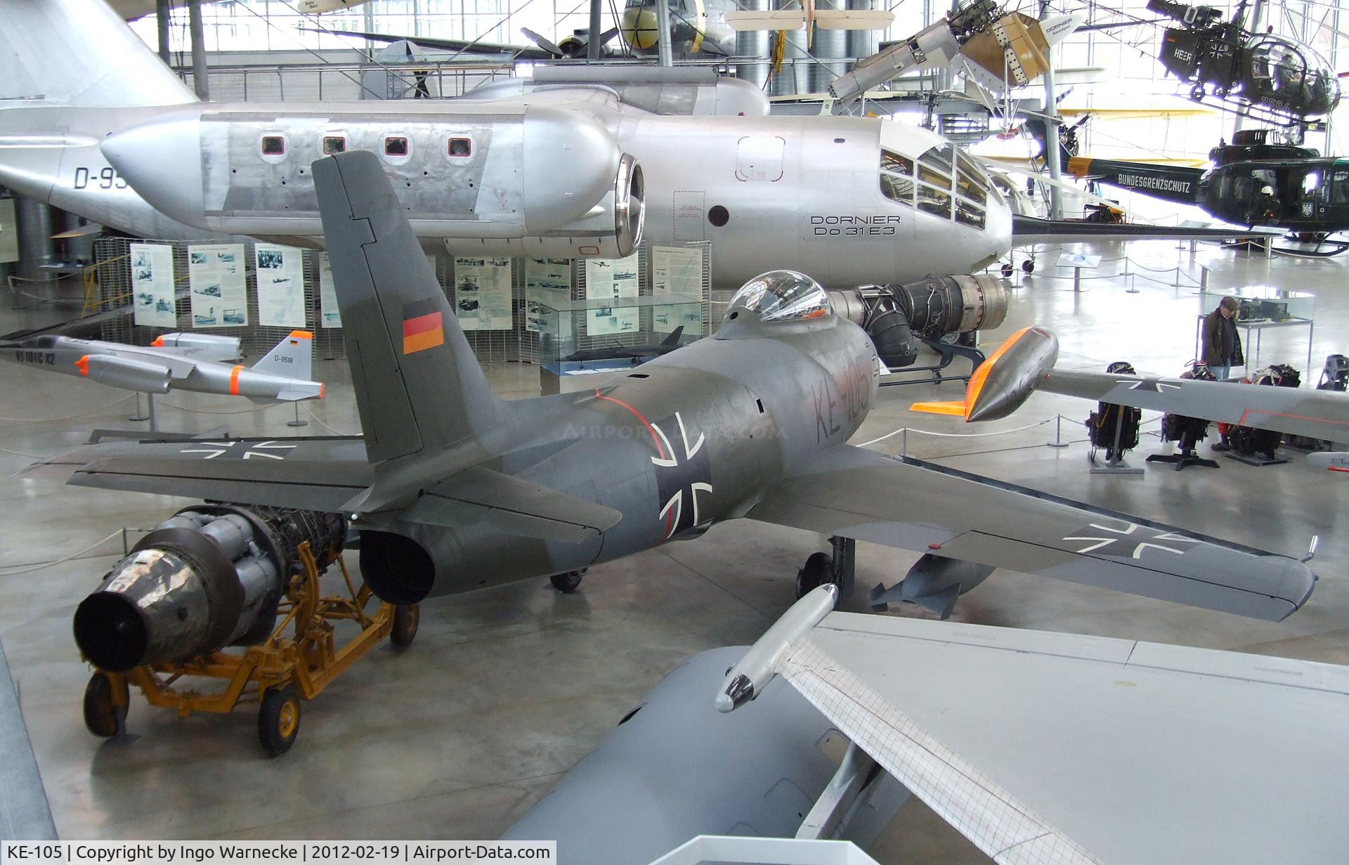 KE-105, Canadair CL-13B Sabre 6 C/N S6-1659, Canadair CL-13B Sabre 6 (North American F-86 Sabre) at the Deutsches Museum Flugwerft Schleißheim, Oberschleißheim