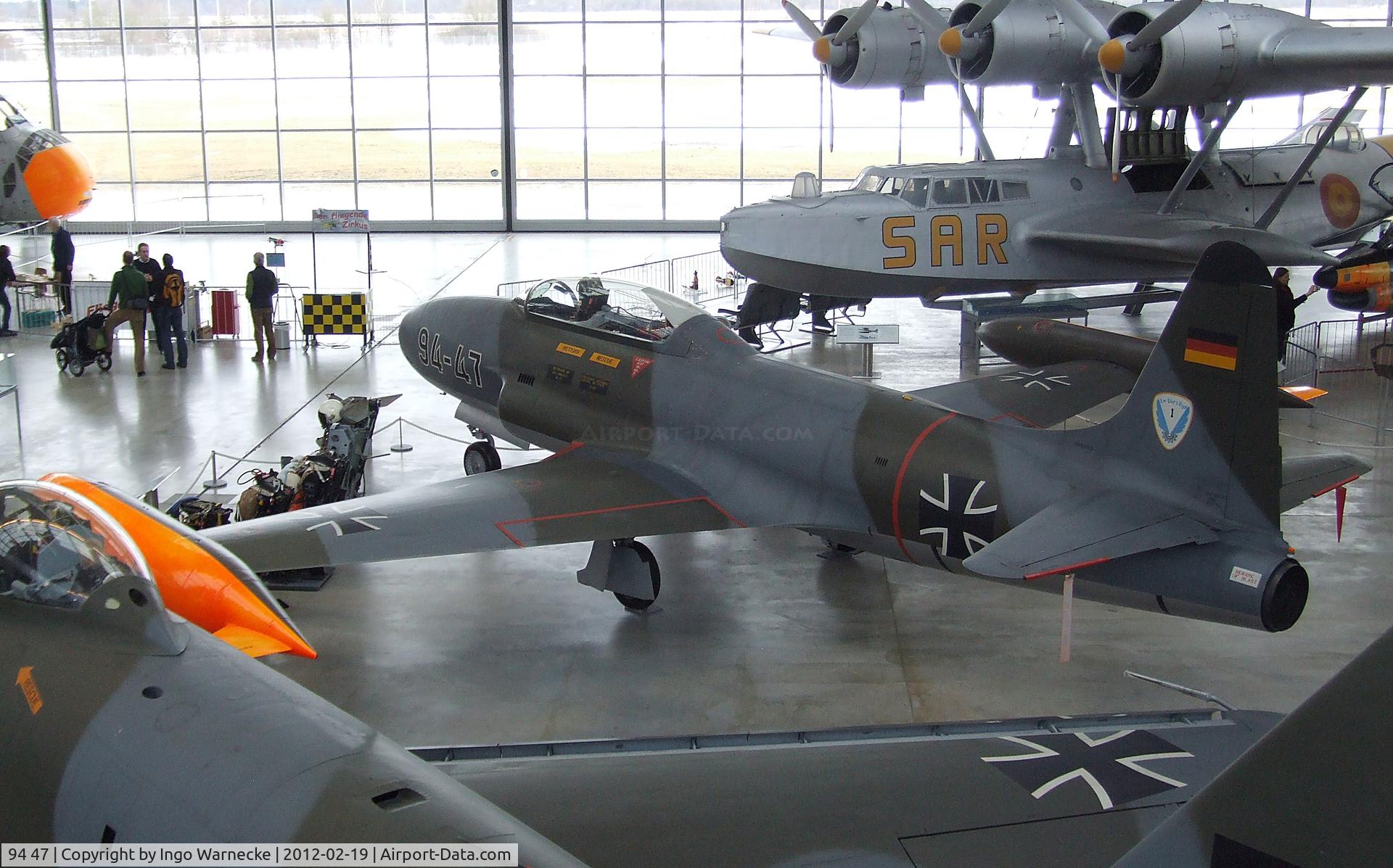 94 47, Lockheed T-33A Shooting Star C/N 580-8967, Lockheed T-33A at the Deutsches Museum Flugwerft Schleißheim, Oberschleißheim