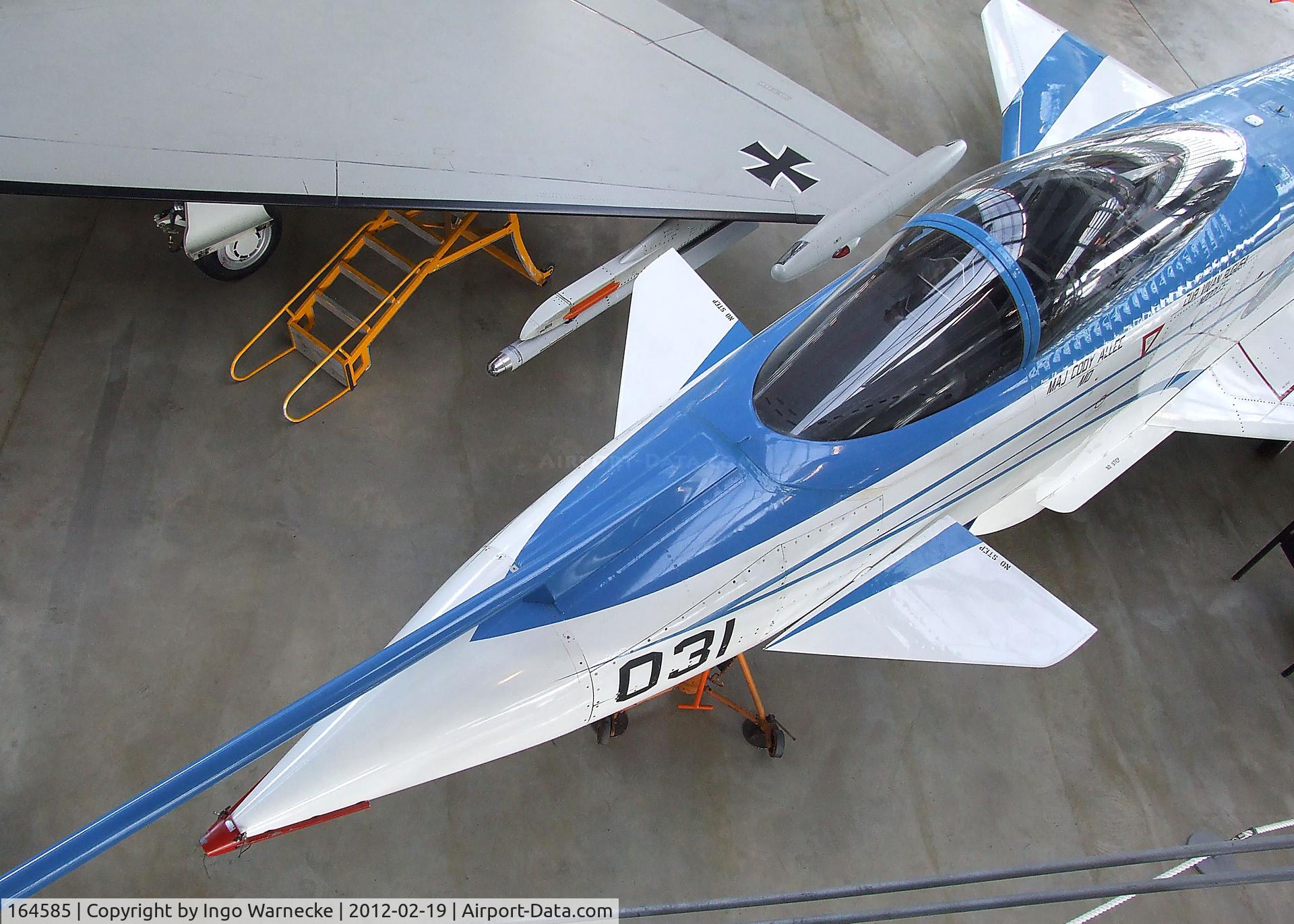 164585, Rockwell-MBB X-31A C/N 2, Rockwell-MBB X-31A Vector at the Deutsches Museum Flugwerft Schleißheim, Oberschleißheim