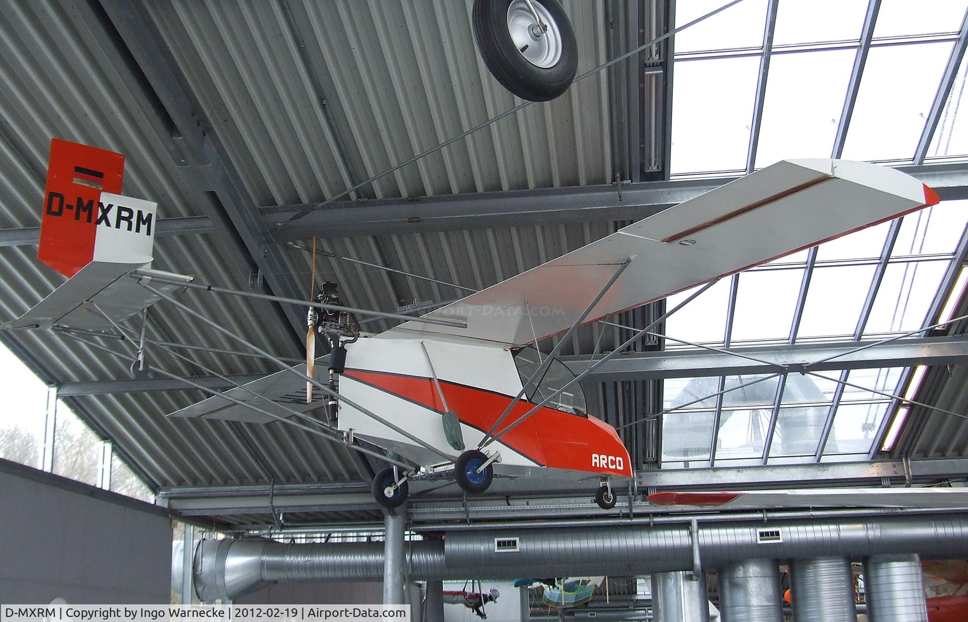 D-MXRM, 1985 Adolf Reuter UL-Arco C/N 1, Adolf Reuter UL-Arco at the Deutsches Museum Flugwerft Schleißheim, Oberschleißheim