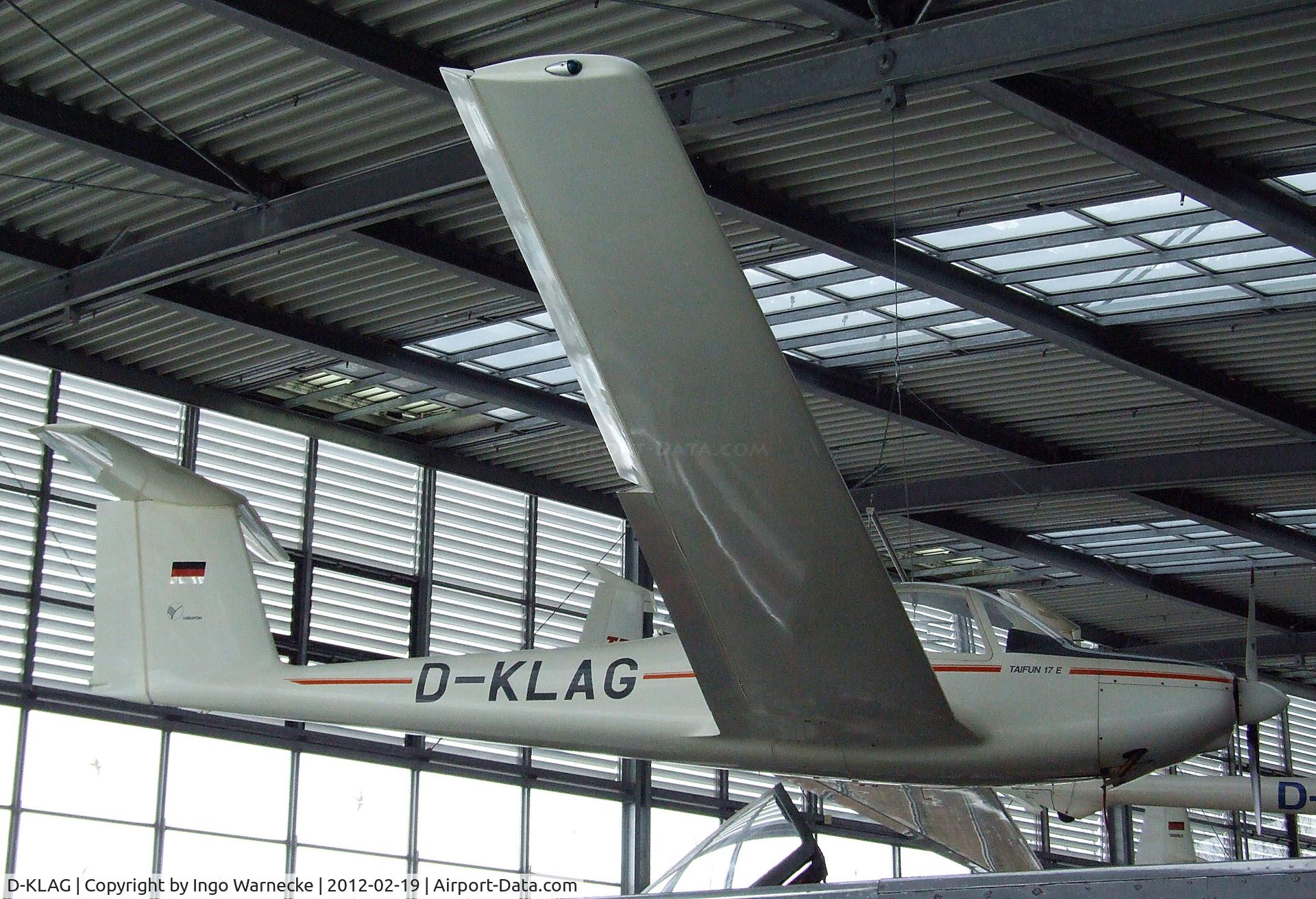 D-KLAG, Valentin Taifun 17E C/N 1042, Valentin Taifun 17E at the Deutsches Museum Flugwerft Schleißheim, Oberschleißheim