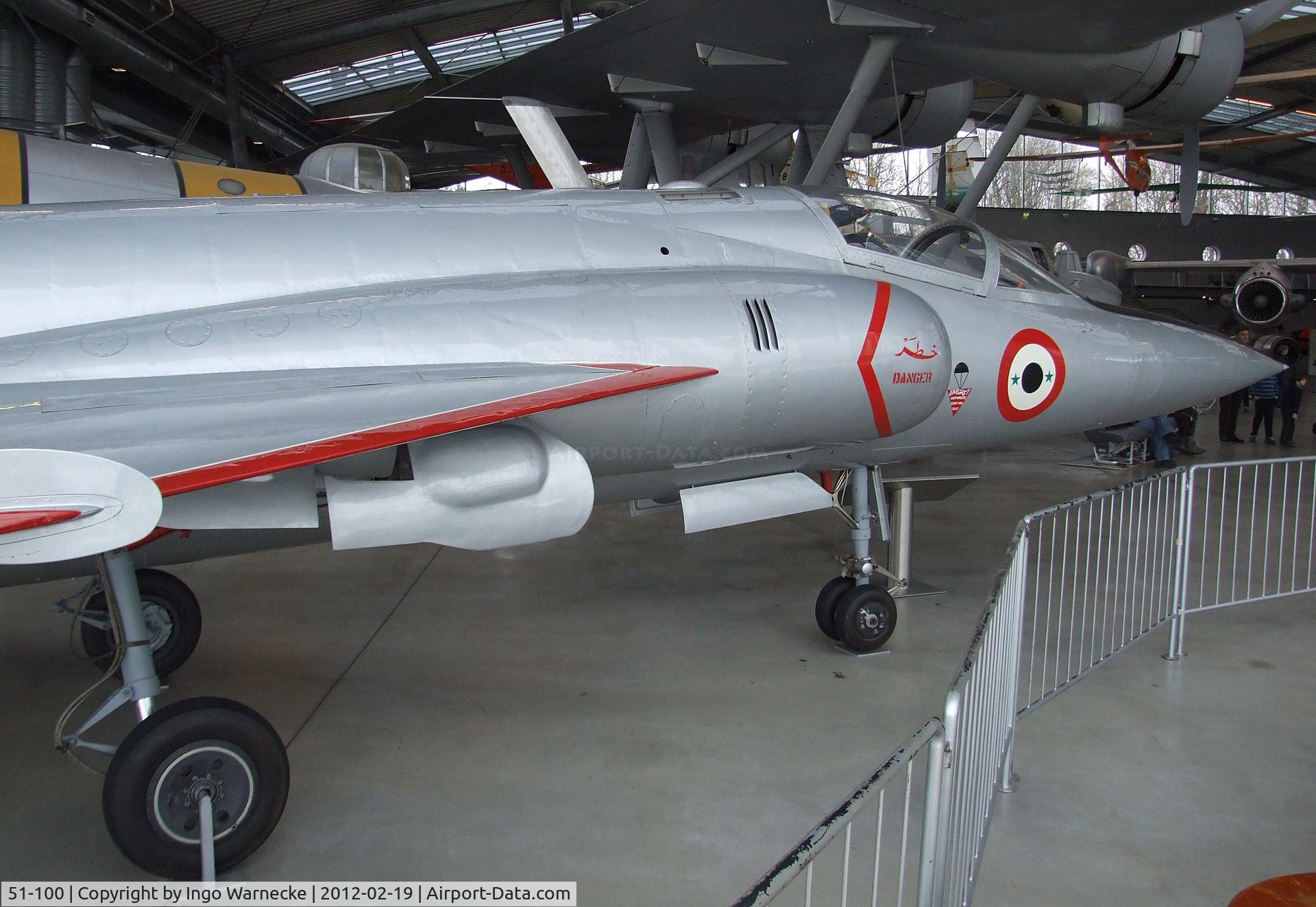 51-100, Military Aircraft Factory HA-300 C/N *, Hispano Aviacion / Helwan Military Aircraft Factory HA-300 at the Deutsches Museum Flugwerft Schleißheim, Oberschleißheim