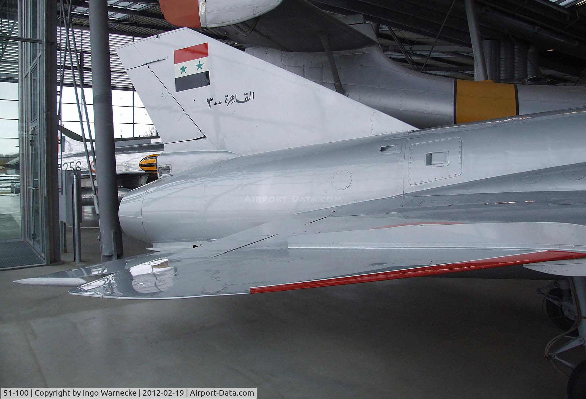 51-100, Military Aircraft Factory HA-300 C/N *, Hispano Aviacion / Helwan Military Aircraft Factory HA-300 at the Deutsches Museum Flugwerft Schleißheim, Oberschleißheim