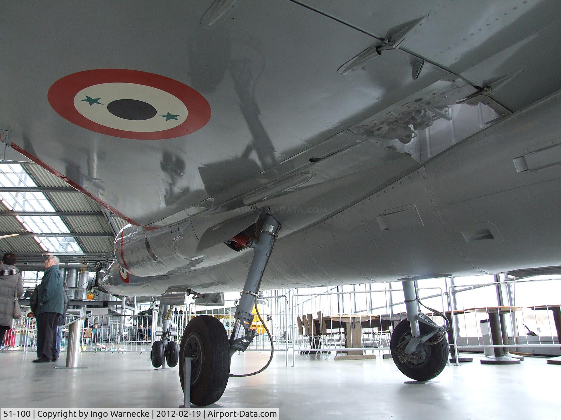 51-100, Military Aircraft Factory HA-300 C/N *, Hispano Aviacion / Helwan Military Aircraft Factory HA-300 at the Deutsches Museum Flugwerft Schleißheim, Oberschleißheim