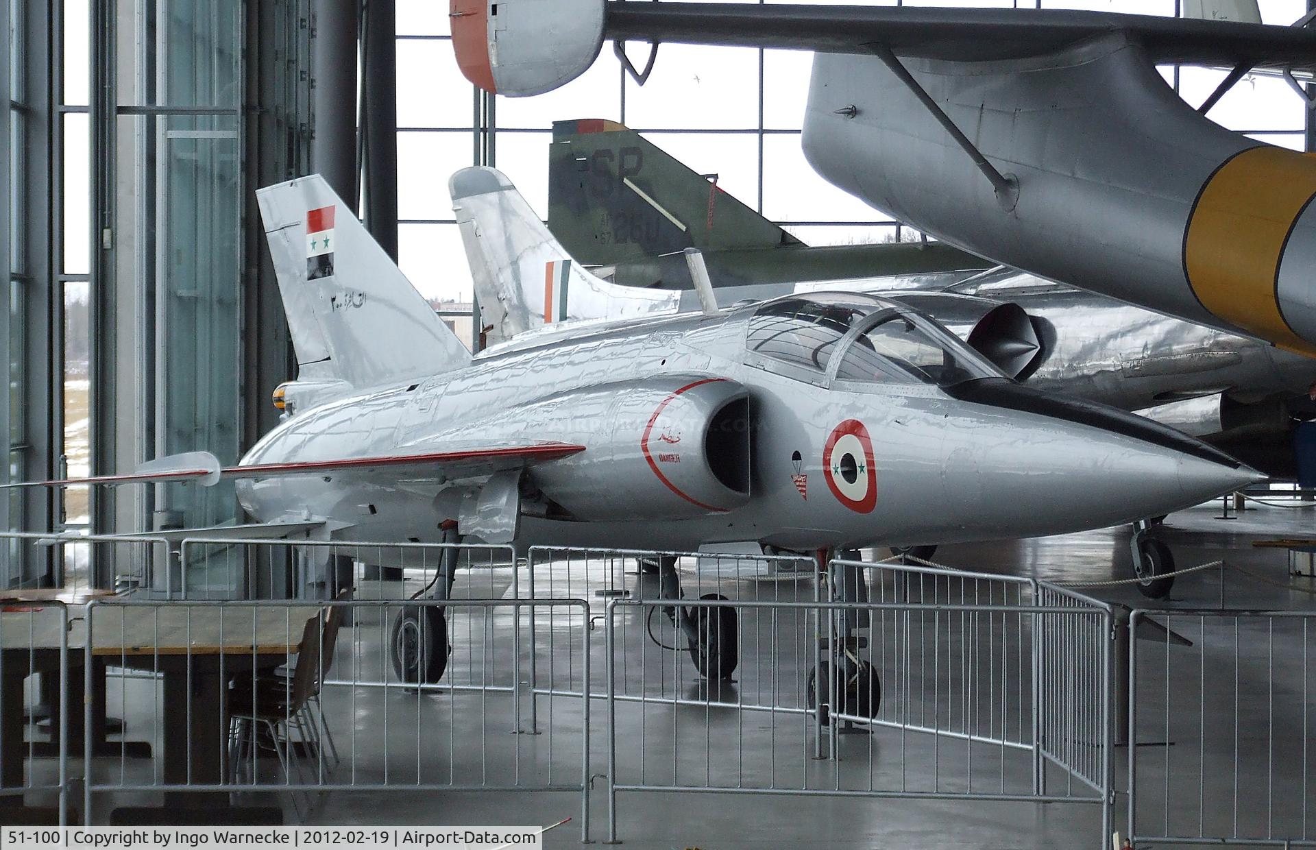 51-100, Military Aircraft Factory HA-300 C/N *, Hispano Aviacion / Helwan Military Aircraft Factory HA-300 at the Deutsches Museum Flugwerft Schleißheim, Oberschleißheim