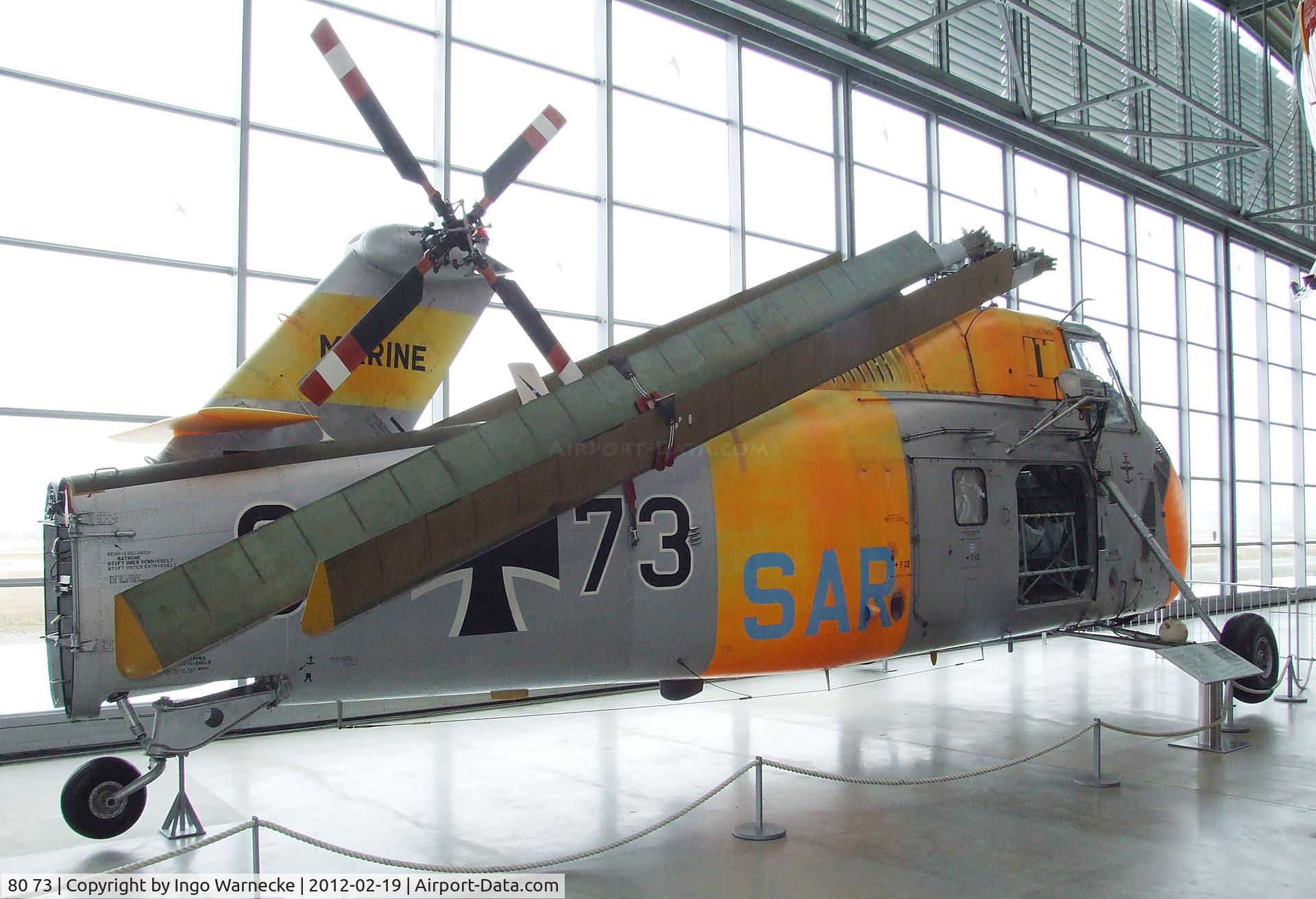 80 73, Sikorsky SH-34G Seabat C/N 58-1557, Sikorsky SH-34G Seabat at the Deutsches Museum Flugwerft Schleißheim, Oberschleißheim