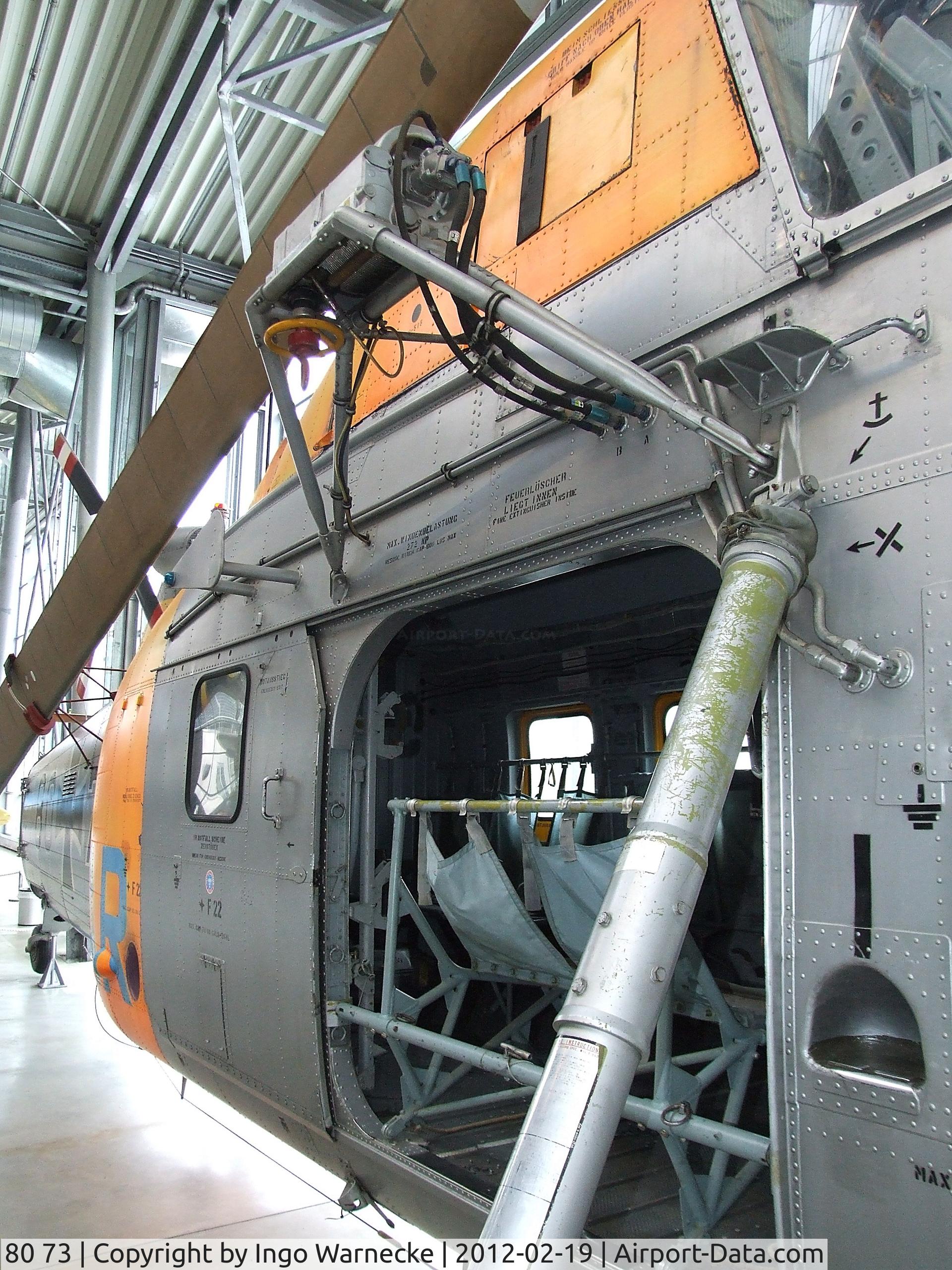 80 73, Sikorsky SH-34G Seabat C/N 58-1557, Sikorsky SH-34G Seabat at the Deutsches Museum Flugwerft Schleißheim, Oberschleißheim