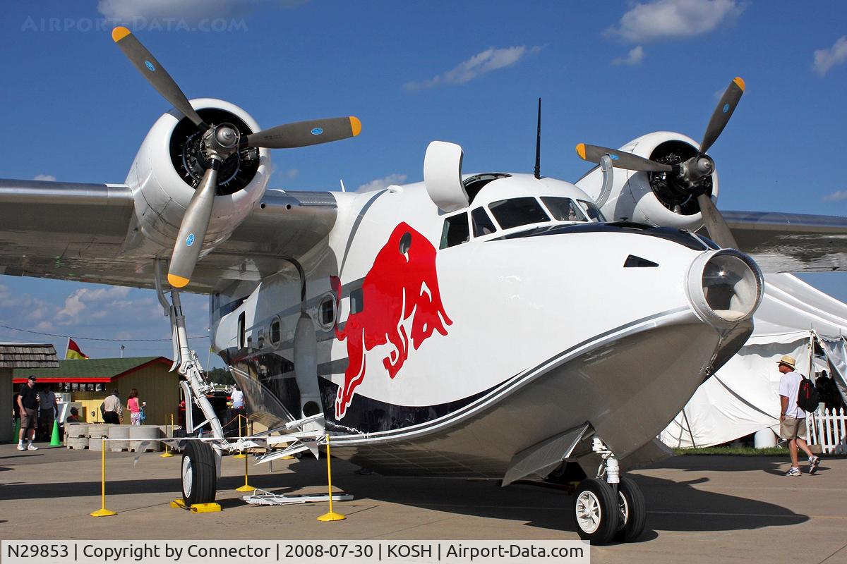 N29853, 1957 Grumman HU-16E Albatross C/N G-335, On static display at EAA Airventure 2008.