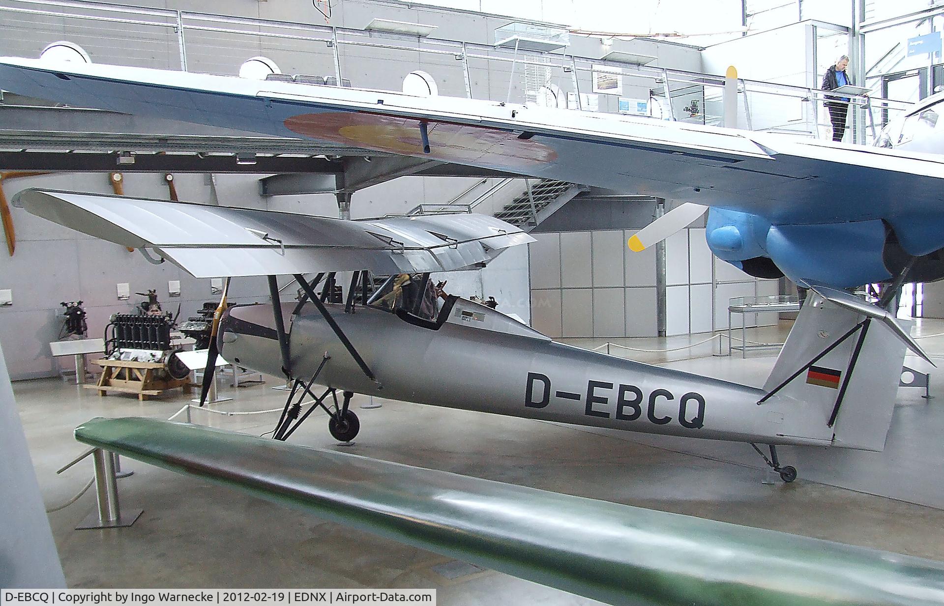 D-EBCQ, 1943 Braunschweig Technical University LF-1 Zaunkoenig C/N V2, TH Braunschweig / Winter LF-1 Zaunkönig at the Deutsches Museum Flugwerft Schleißheim, Oberschleißheim