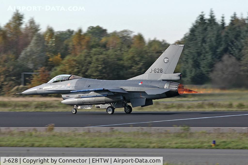 J-628, Fokker F-16A Fighting Falcon C/N 6D-60, Take off.