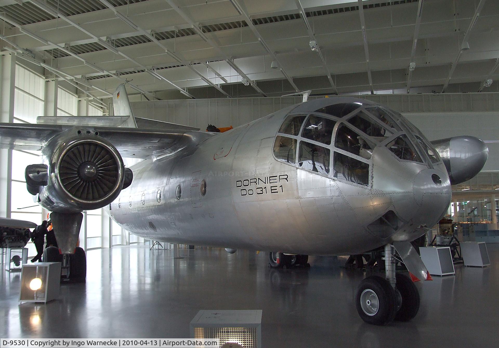 D-9530, 1967 Dornier Do-31 C/N E1, Dornier Do 31 at the Dornier Museum, Friedrichshafen