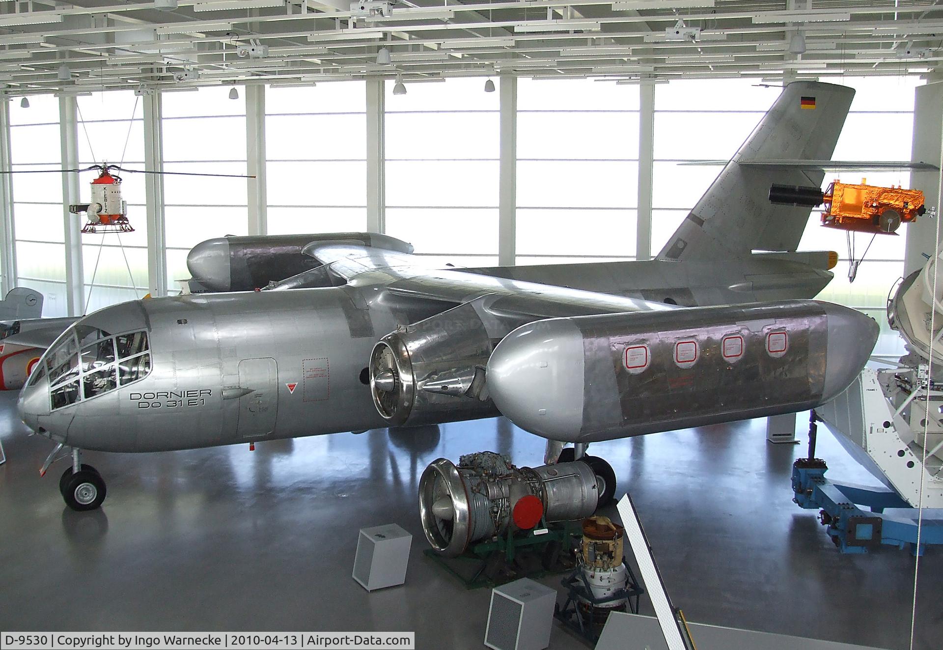 D-9530, 1967 Dornier Do-31 C/N E1, Dornier Do 31 at the Dornier Museum, Friedrichshafen