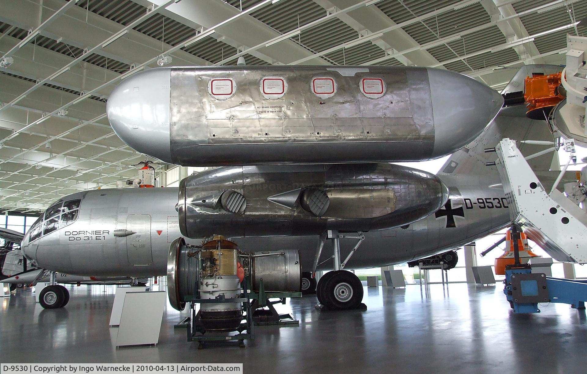 D-9530, 1967 Dornier Do-31 C/N E1, Dornier Do 31 at the Dornier Museum, Friedrichshafen