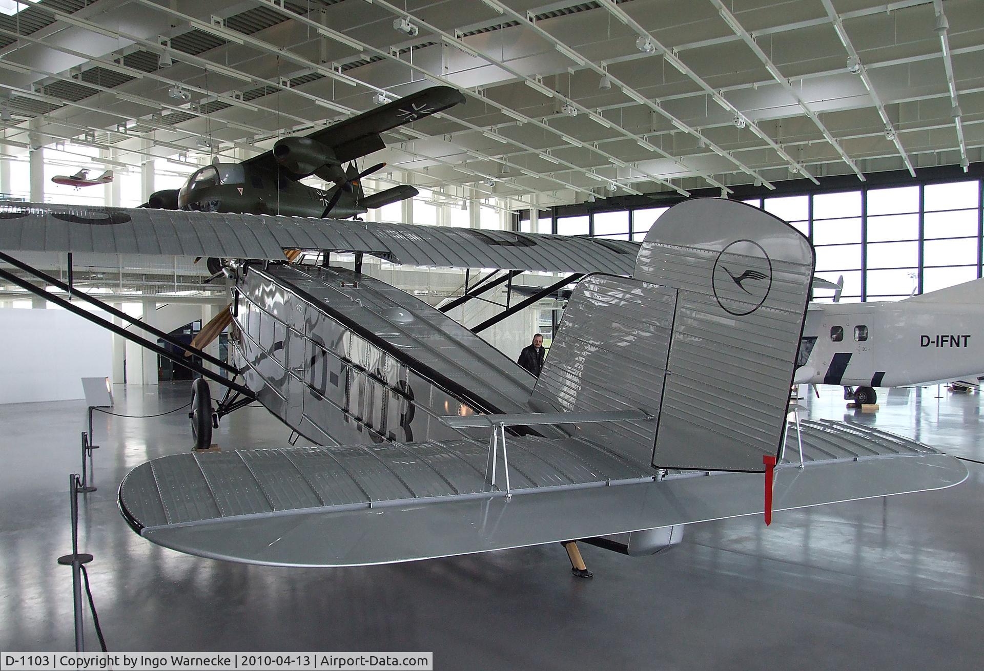 D-1103, Dornier Do B Merkur Replica C/N 88, Dornier Do B Merkur (static replica) at the Dornier Museum, Friedrichshafen