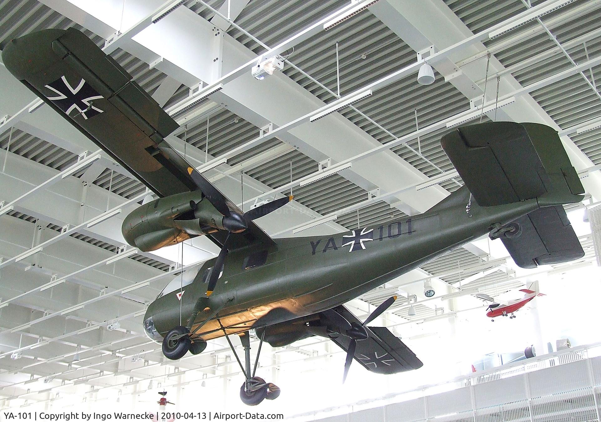 YA-101, 1958 Dornier Do-29v-1 C/N 29-001, Dornier Do 29V-1 at the Dornier Museum, Friedrichshafen