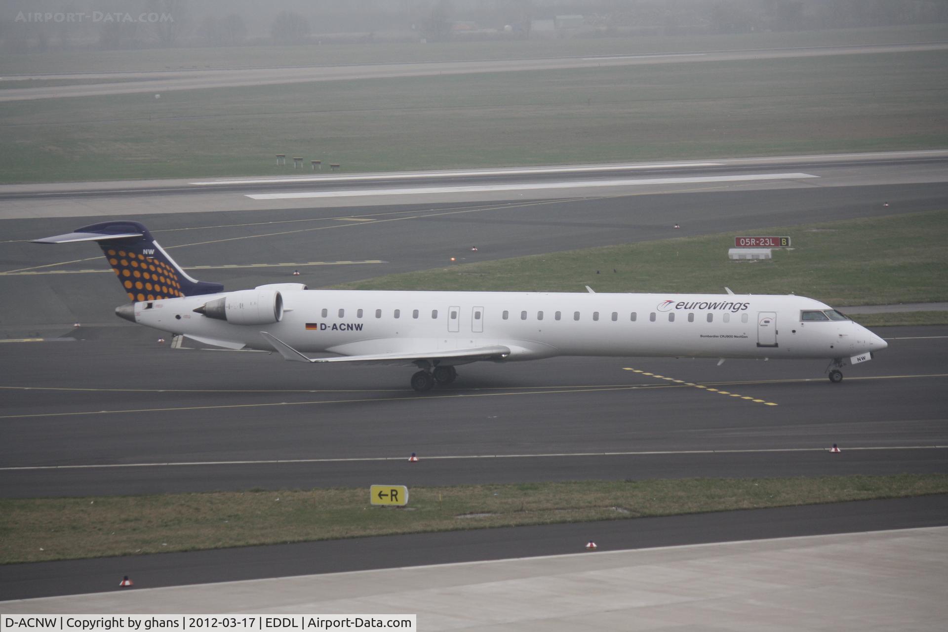 D-ACNW, 2011 Bombardier CRJ-900LR (CL-600-2D24) C/N 15269, Landed rw23L