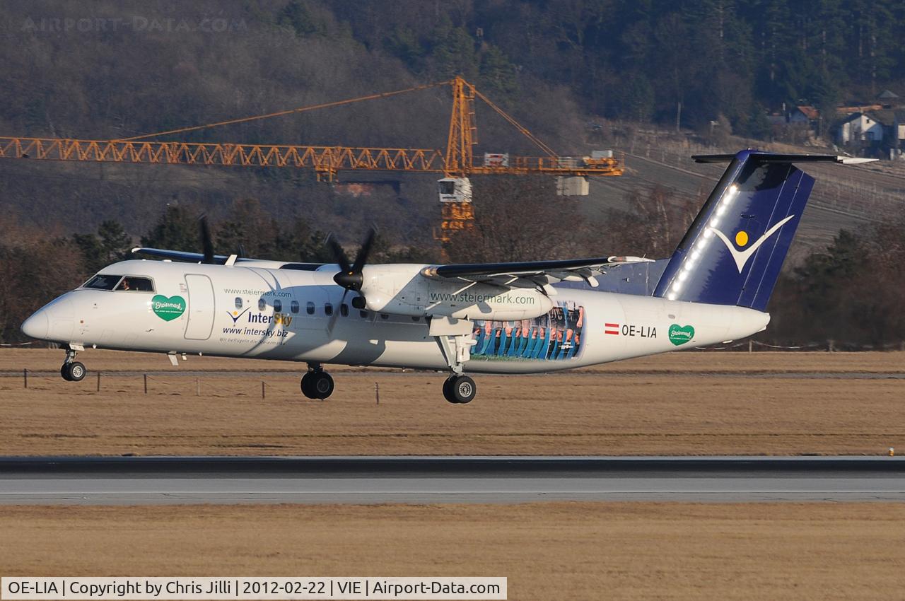 OE-LIA, 1997 De Havilland Canada DHC-8-314 Dash 8 C/N 505, InterSky