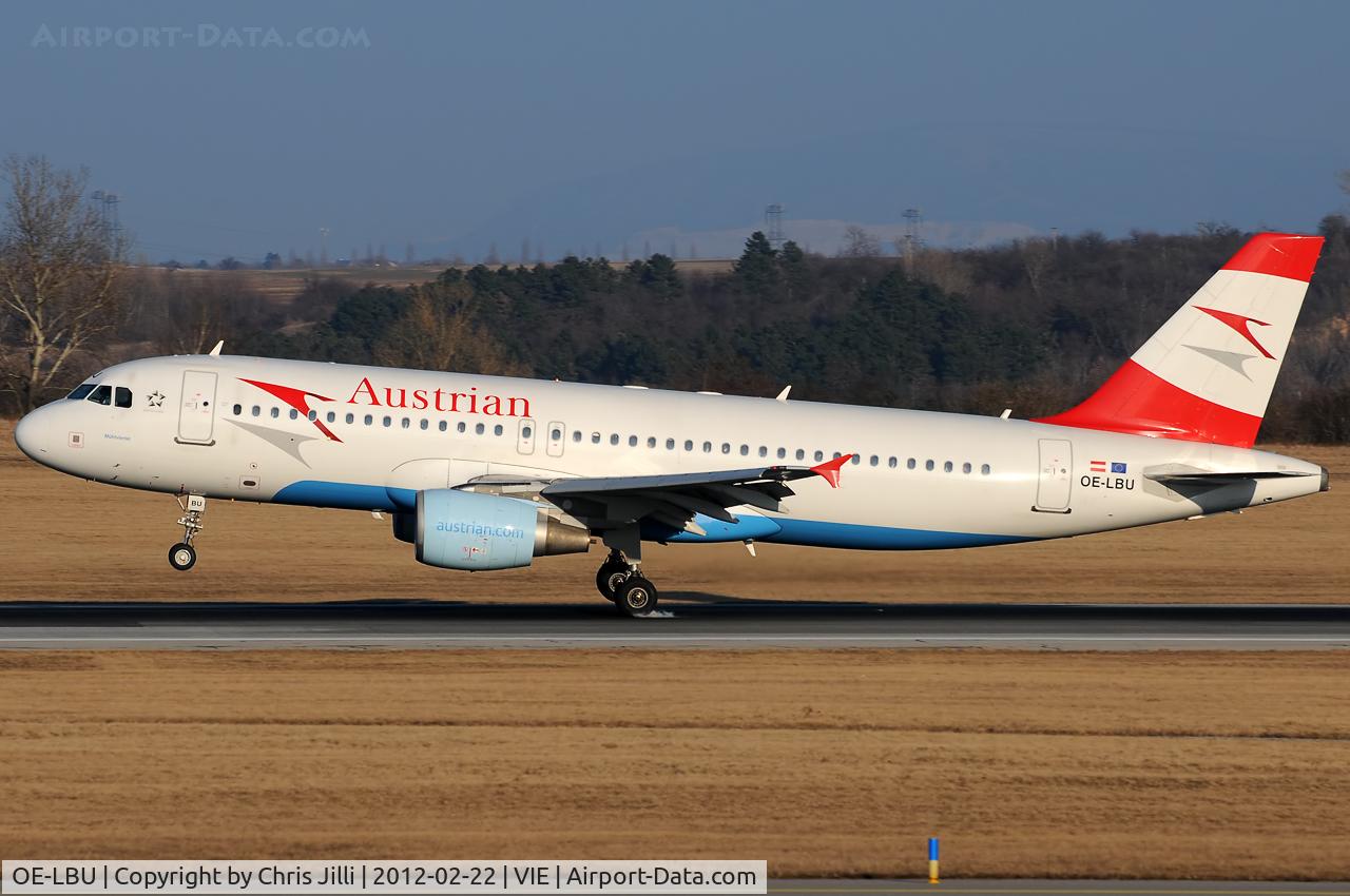 OE-LBU, 2001 Airbus A320-214 C/N 1478, Austrian Airlines