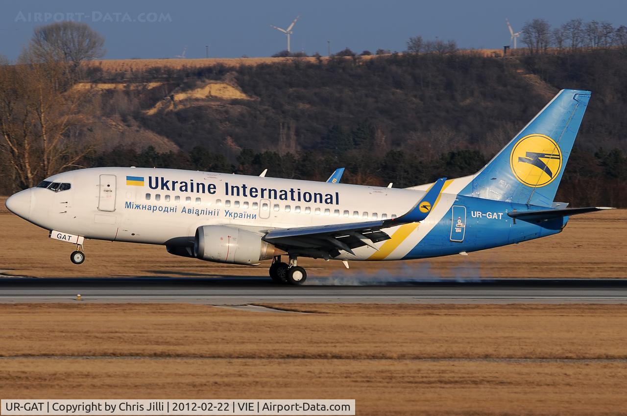 UR-GAT, 1993 Boeing 737-528 C/N 25237, Ukraine International