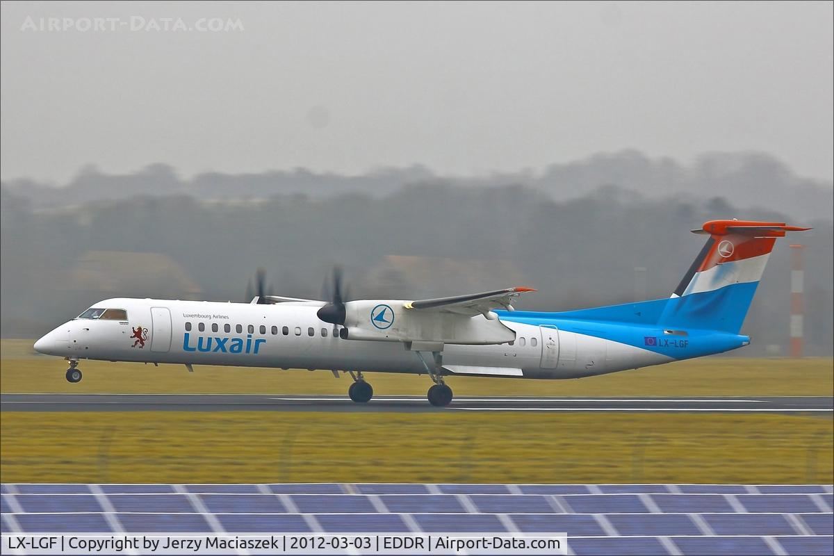 LX-LGF, 2011 De Havilland Canada DHC-8-402Q Dash 8 C/N 4349, Dash 8, c/n: 4349