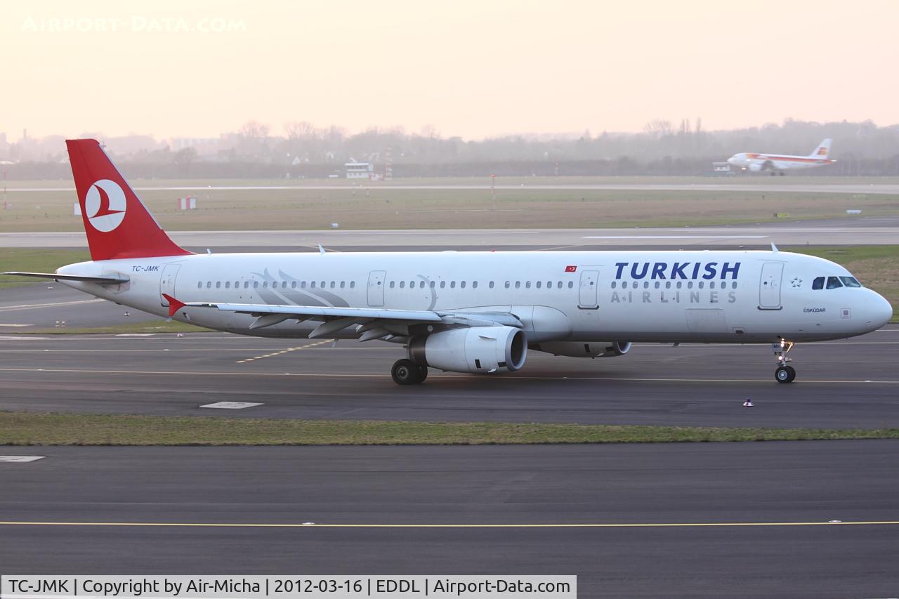 TC-JMK, 2008 Airbus A321-232 C/N 3738, Turkish Airlines, Airbus A321-232, CN: 3738, Aircraft Name: Üsküdar