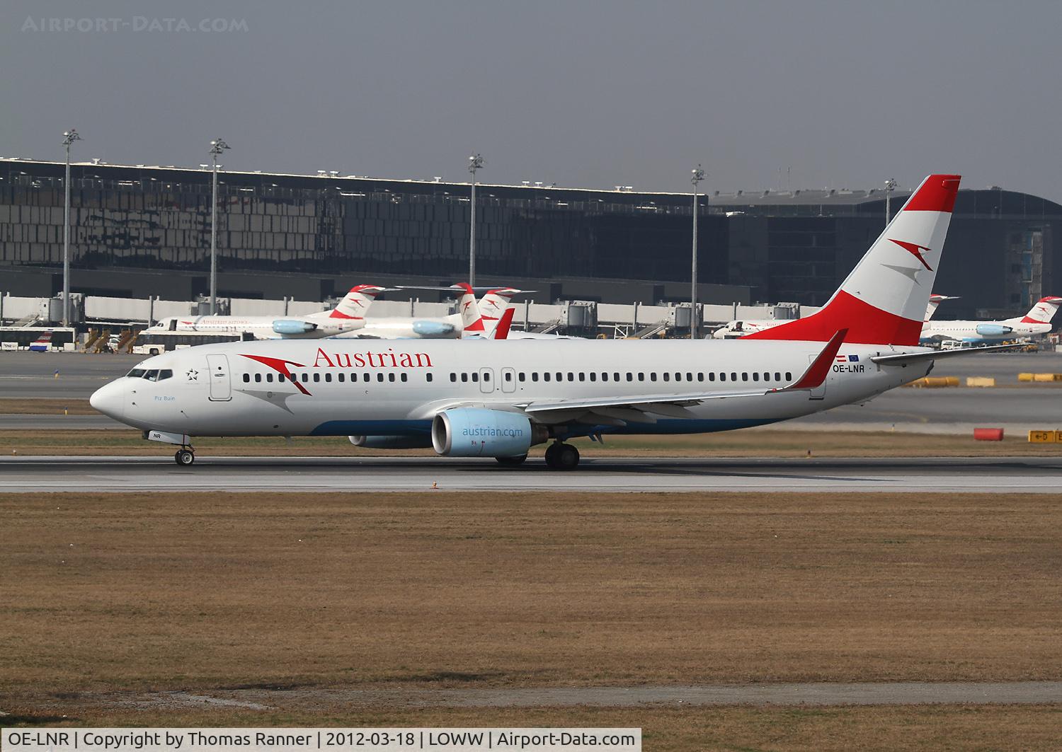 OE-LNR, 2005 Boeing 737-8Z9 C/N 33833, Austrian Airlines Boeing 737