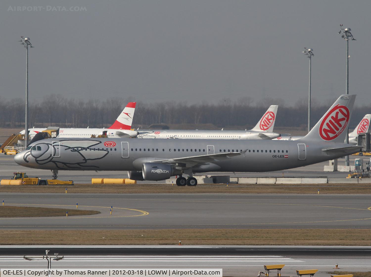 OE-LES, 2008 Airbus A321-211 C/N 3504, Niki Airbus A321