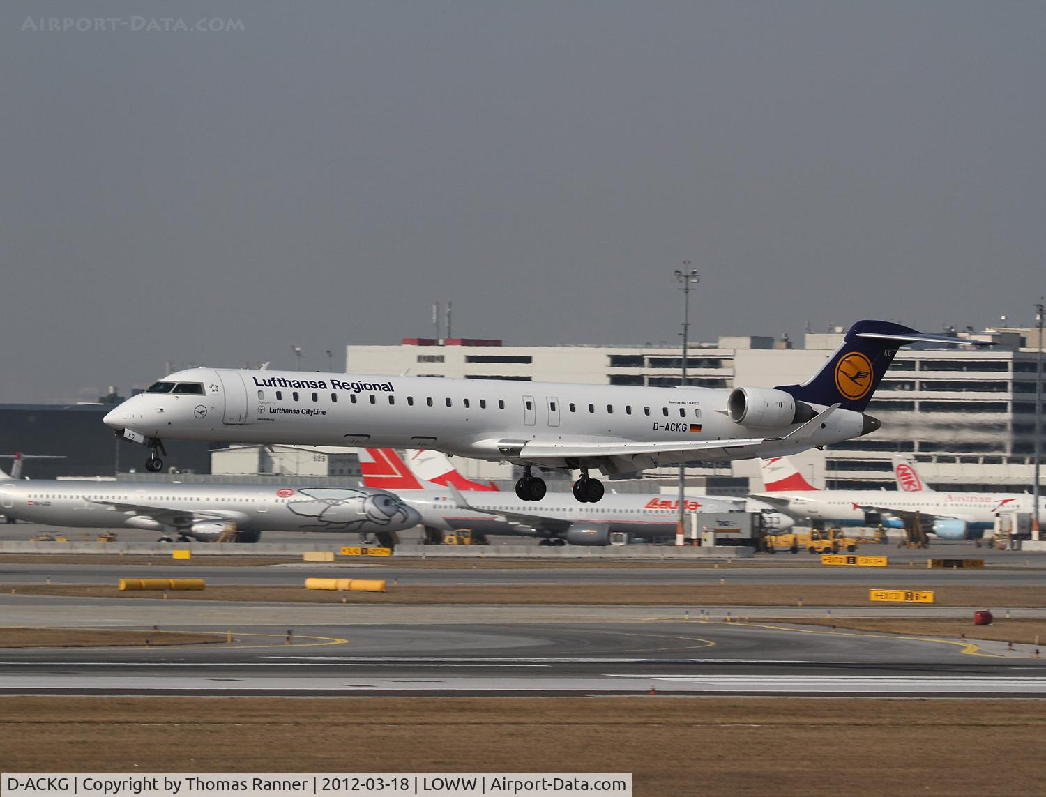 D-ACKG, 2006 Bombardier CRJ-900LR (CL-600-2D24) C/N 15084, Lufthansa Cityline Canadair CRJ-900