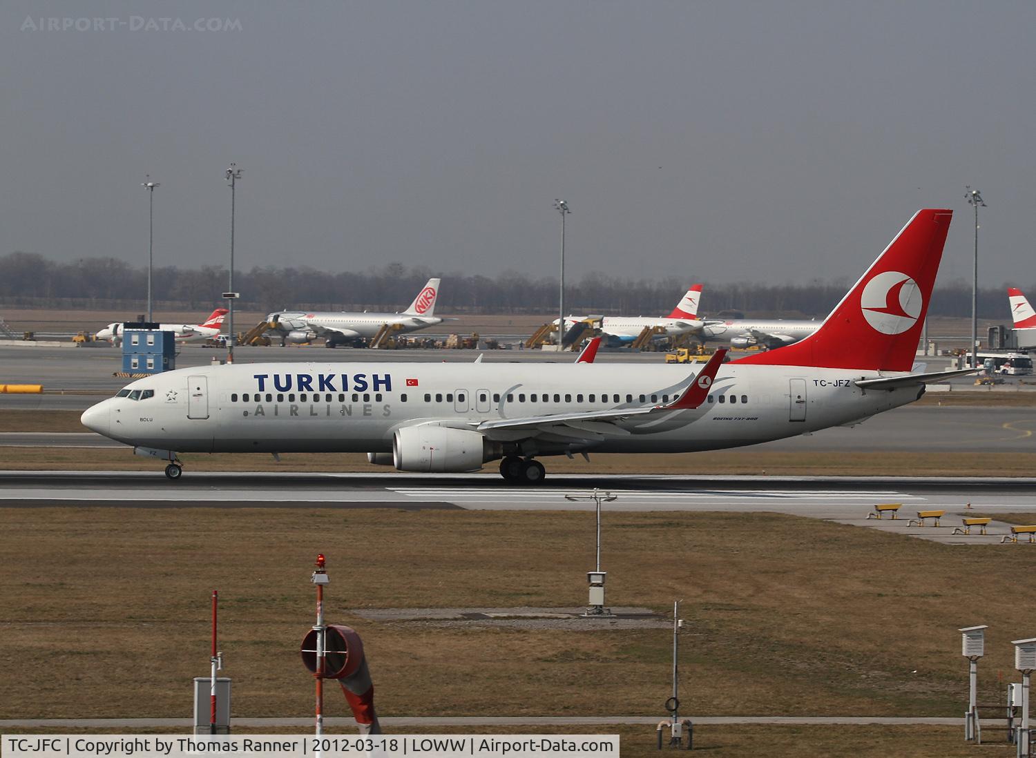 TC-JFC, 1998 Boeing 737-8F2 C/N 29765, Turkish Airlines Boeing 737