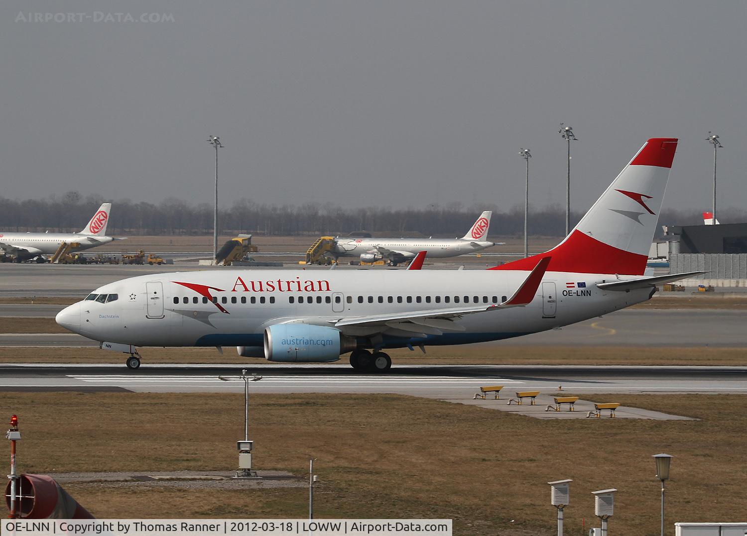OE-LNN, 2000 Boeing 737-7Z9 C/N 30418, Austrian Airlines Boeing 737