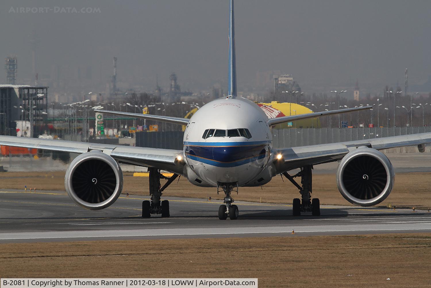B-2081, 2010 Boeing 777-F1B C/N 37313, China Southern Boeing 777F