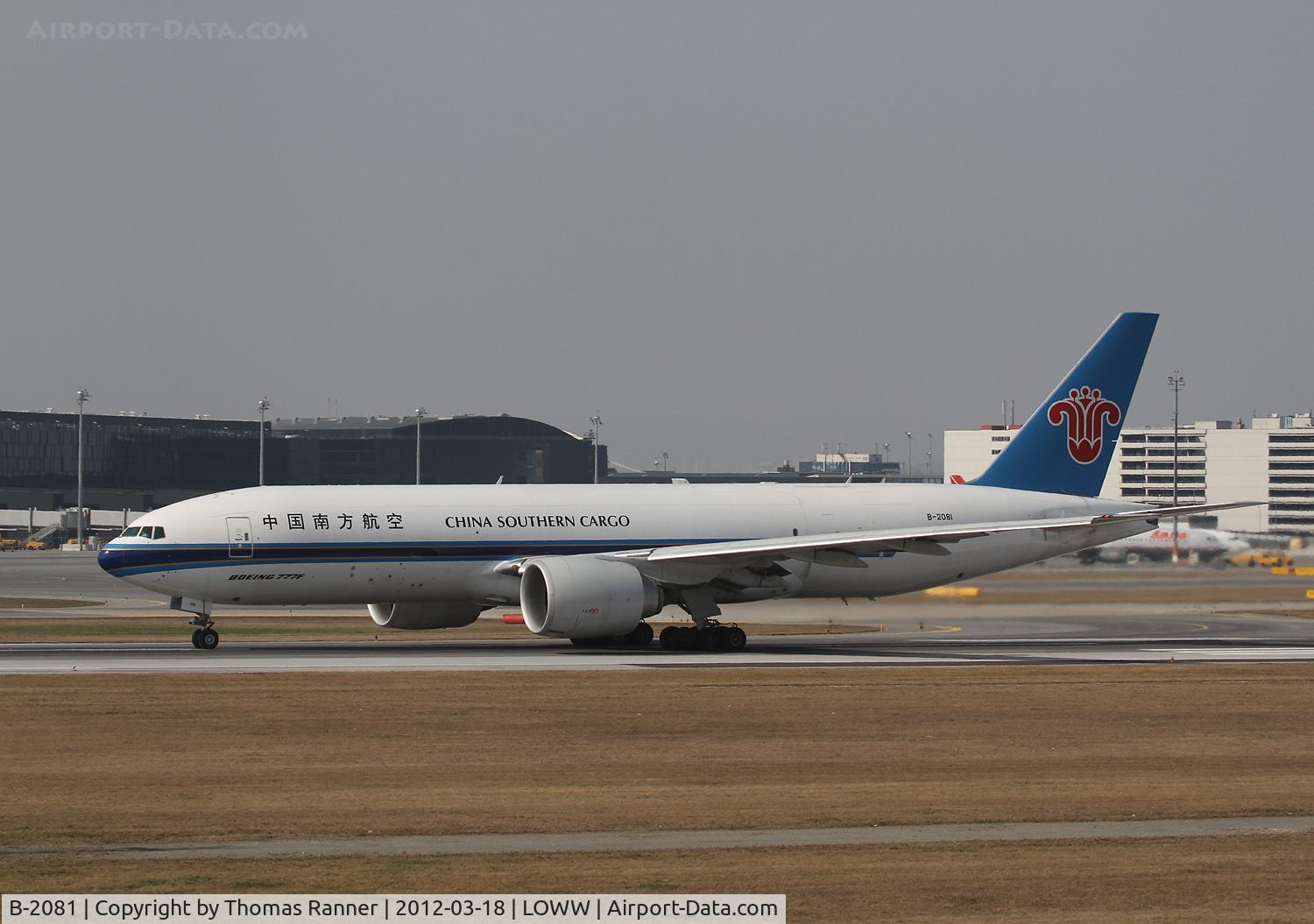 B-2081, 2010 Boeing 777-F1B C/N 37313, China Southern Boeing 777F