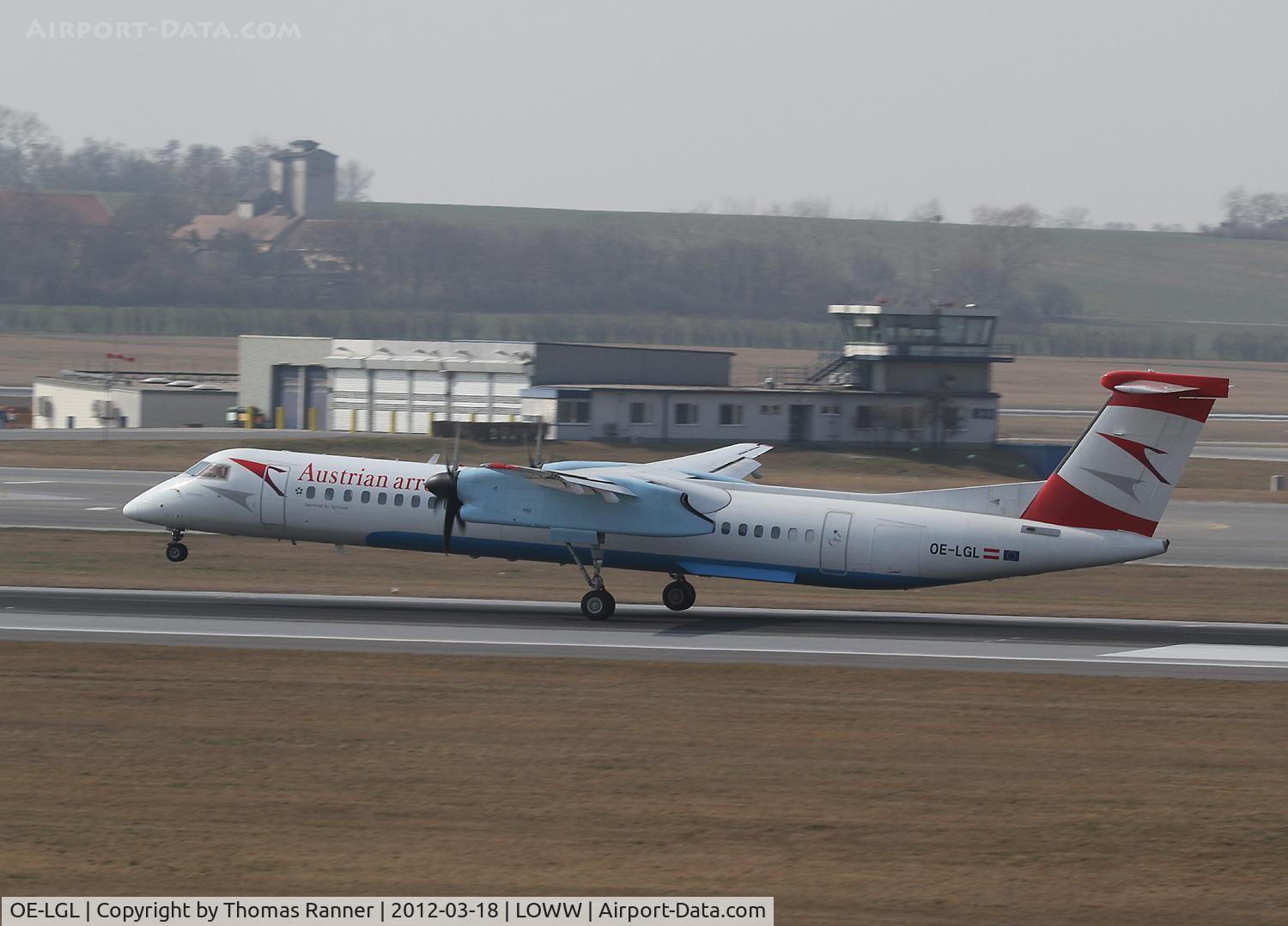 OE-LGL, 2010 De Havilland Canada DHC-8-402Q Dash 8 C/N 4310, Austrian Arrows DHC 8