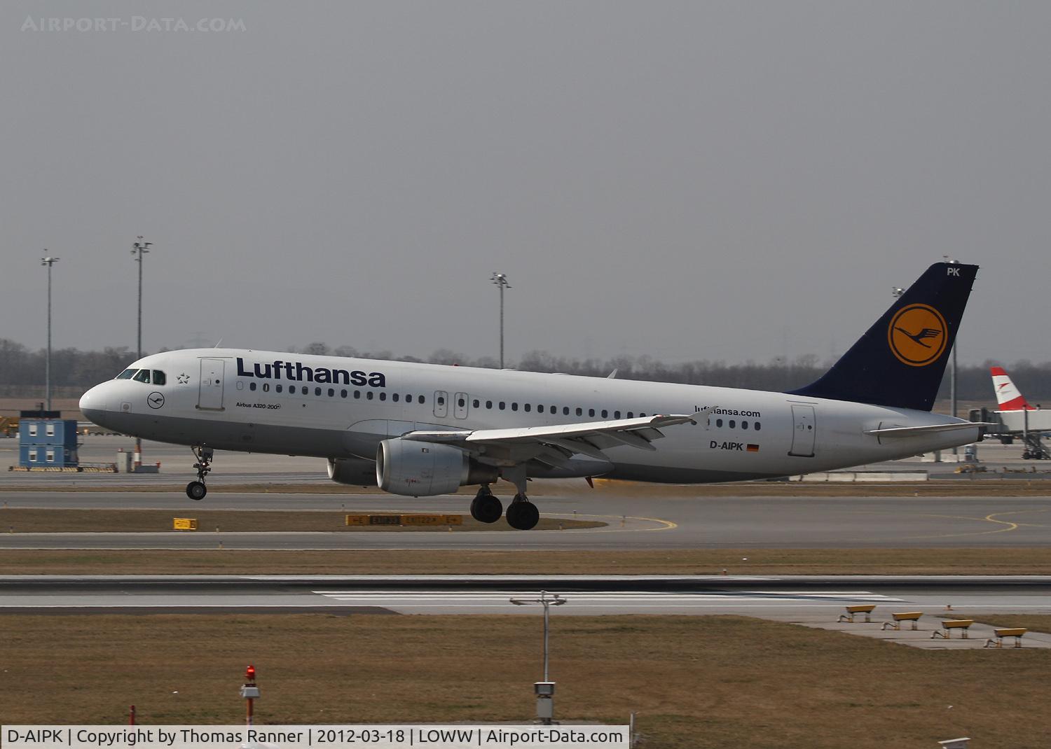 D-AIPK, 1989 Airbus A320-211 C/N 0093, Lufthansa Airbus A320