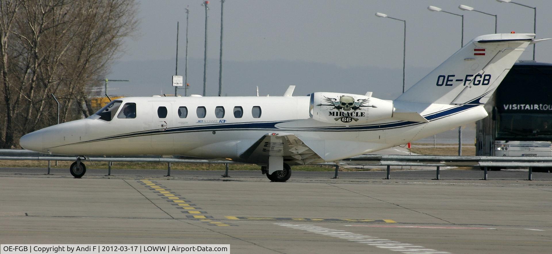 OE-FGB, 2007 Cessna 525A CitationJet CJ2 C/N 525A-0362, Jetalliance Cessna 525A Citation CJ2+