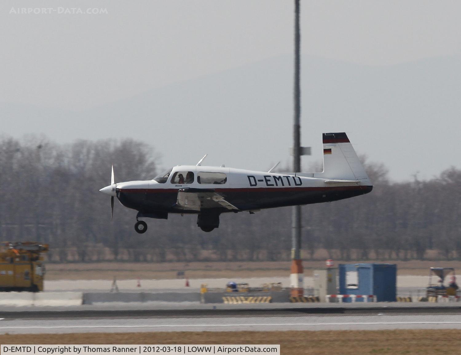 D-EMTD, 1992 Mooney M20J 201 C/N 24-3279, Private Mooney M20J