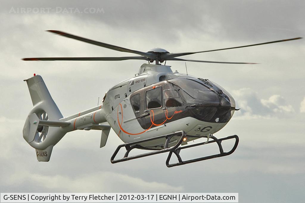 G-SENS, 2009 Eurocopter EC-135T-2+ C/N 0833, 2009 Eurocopter EC-135T-2+, c/n: 0833 at Blackpool