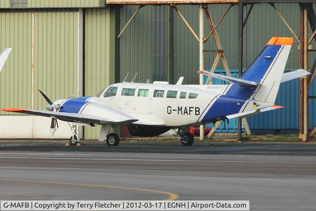 G-MAFB, 1997 Reims F406 Caravan II C/N F406-0080, 1997 Reims F406, c/n: F406-0080 at Blackpool