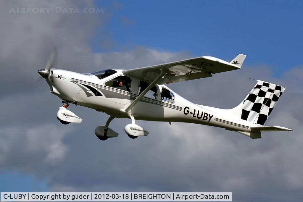 G-LUBY, 2006 Jabiru J430 C/N PFA 336-14605, Checkered departure