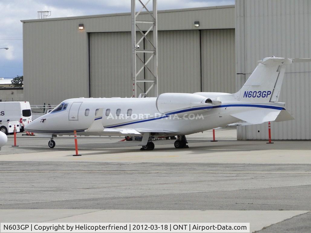 N603GP, 2001 Learjet 60 C/N 241, Parked on the southwest side