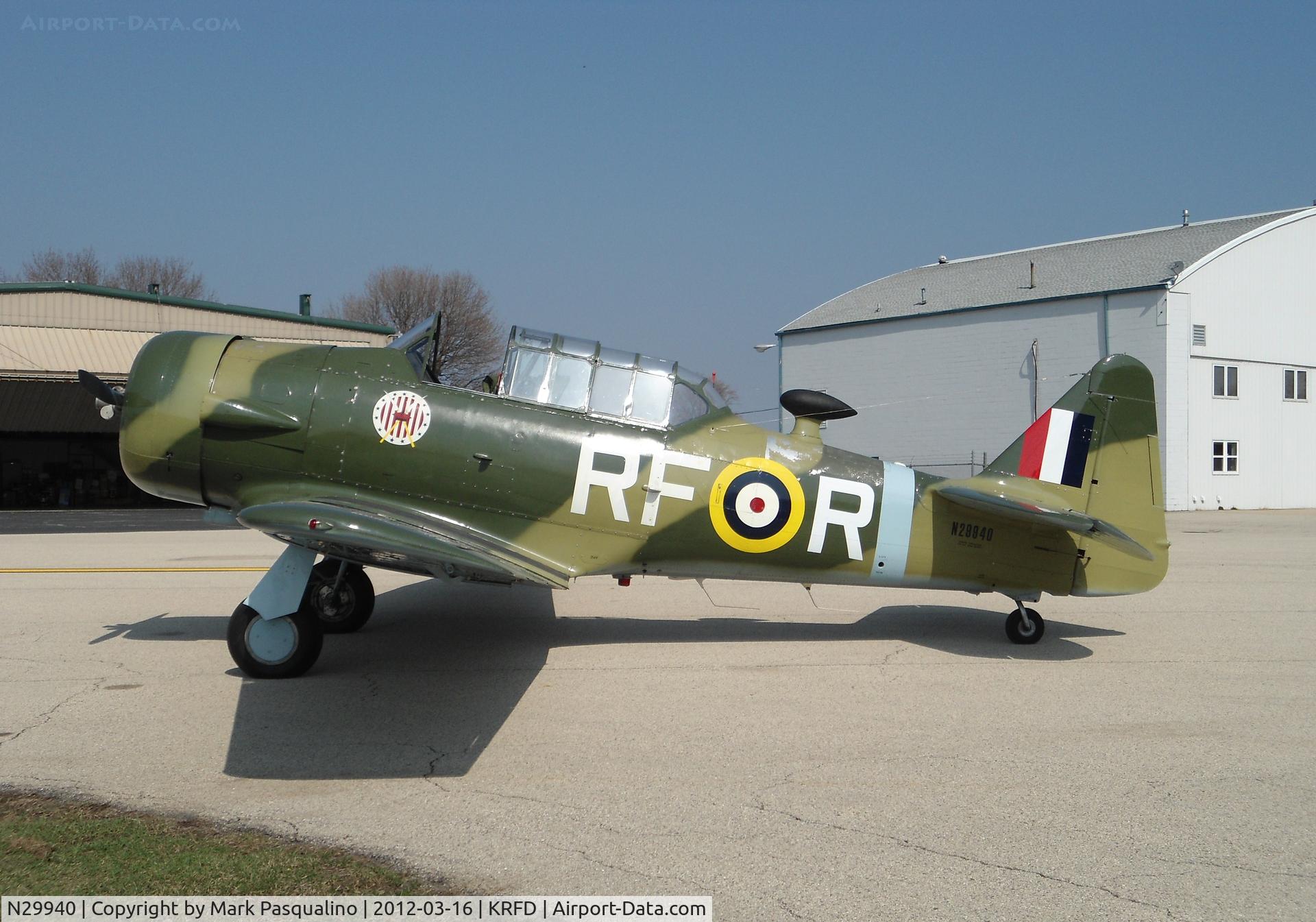 N29940, 1944 North American AT-6D Texan C/N 84991, North American AT-6D