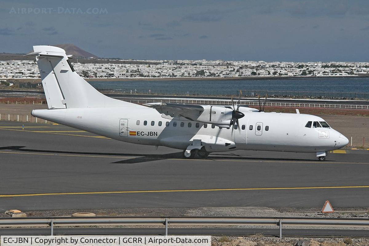 EC-JBN, 1990 ATR 42-300 C/N 218, Heading for the runway.